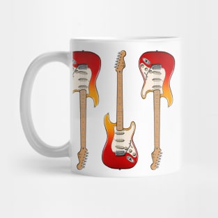 Triple Tequila Sunrise Stratocaster Mug